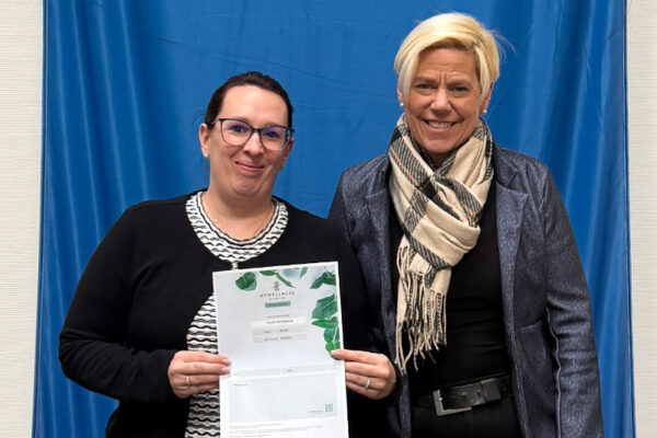 Gewinnerin der Valentinstagsaktion.